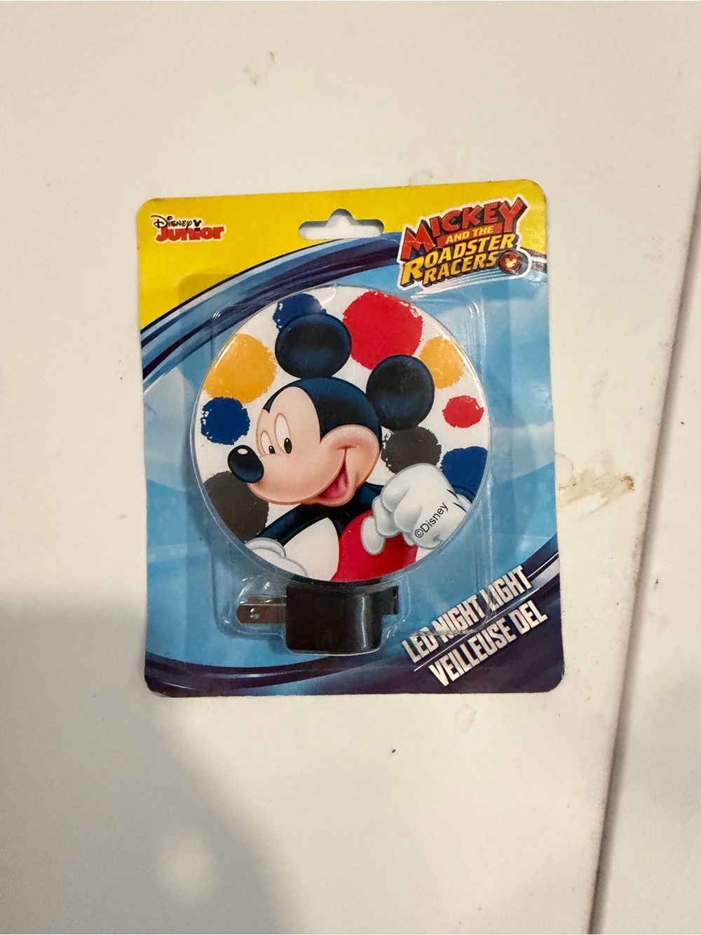 Disney Mickey Mouse Clubhouse LED Plug-In Night Light roadster